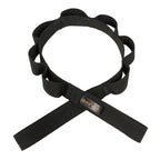 XINDA Outdoor Climbing Daisy Chain Rope Sling Strap Rappelling Downhill, 25cm Red, 52cm Black