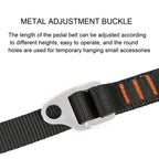 XINDA  Rock Climb Mountaineering Equipment Polyester Climbing Foot Padel Belt Ascending Device Band, 80-133cm