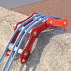 XINDA  Rope Protector Rope Corner Cover Rock Climbing Protect Equipment,Spec:, Four-wheel Ropeway, Single Wheel Ropeway