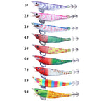 HENGJIA SJ033 Luminous Steel Wire Banana Shrimp Fake Bait, SJ033 (Light Purple), SJ033 (Light Pink), SJ033 (Blue Back Pink Pattern), SJ033 (Yellow Body Red Dot), SJ033 (Red Head Green Tail), SJ033 (Red Head White Tail), SJ033 (Red Head Light Green Tail...
