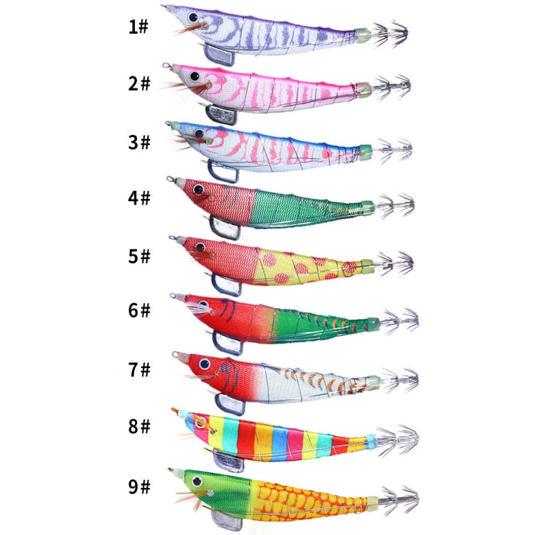 HENGJIA SJ033 Luminous Steel Wire Banana Shrimp Fake Bait, SJ033 (Light Purple), SJ033 (Light Pink), SJ033 (Blue Back Pink Pattern), SJ033 (Yellow Body Red Dot), SJ033 (Red Head Green Tail), SJ033 (Red Head White Tail), SJ033 (Red Head Light Green Tail...