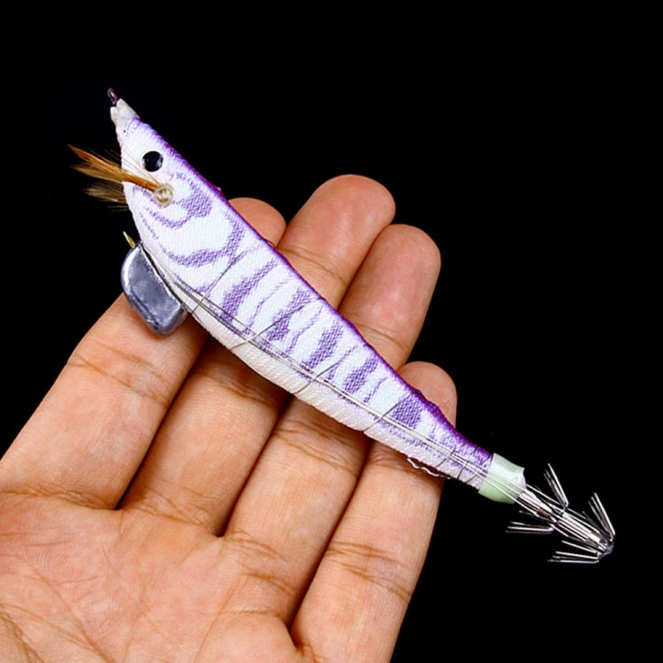 HENGJIA SJ033 Luminous Steel Wire Banana Shrimp Fake Bait, SJ033 (Light Purple), SJ033 (Light Pink), SJ033 (Blue Back Pink Pattern), SJ033 (Yellow Body Red Dot), SJ033 (Red Head Green Tail), SJ033 (Red Head White Tail), SJ033 (Red Head Light Green Tail...