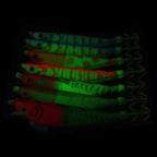 HENGJIA SJ033 Luminous Steel Wire Banana Shrimp Fake Bait, SJ033 (Light Purple), SJ033 (Light Pink), SJ033 (Blue Back Pink Pattern), SJ033 (Yellow Body Red Dot), SJ033 (Red Head Green Tail), SJ033 (Red Head White Tail), SJ033 (Red Head Light Green Tail...