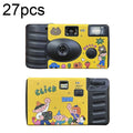 Retro Film Camera Waterproof Cartoon Decorative Stickers without Camera, 27pcs Click, 27pcs LFANI, 27pcs Illustration, 27pcs Happy Day, 27pcs Holidays, 18pcs Sking, 27pcs Friend, 27pcs New Year, 18pcs Red Good Luck, 18pcs Green Good Luck