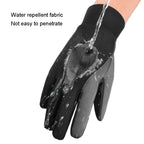 Touch Screen Anti-slip Waterproof Outdoor Sports Warm Cycling Gloves, S, M, L, XL