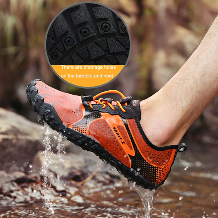 1901 Outdoor Couple Sports Shoes Five-finger Hiking Anti-skid Wading Shoes Diving Beach Shoes, 36, 37, 38, 39, 40, 41, 42, 43, 44, 45, 46