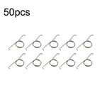 For PS5 Controller 50pcs Replacement Buttons Metal Springs ,Spec:, L2 R2 Springs, Motor Springs