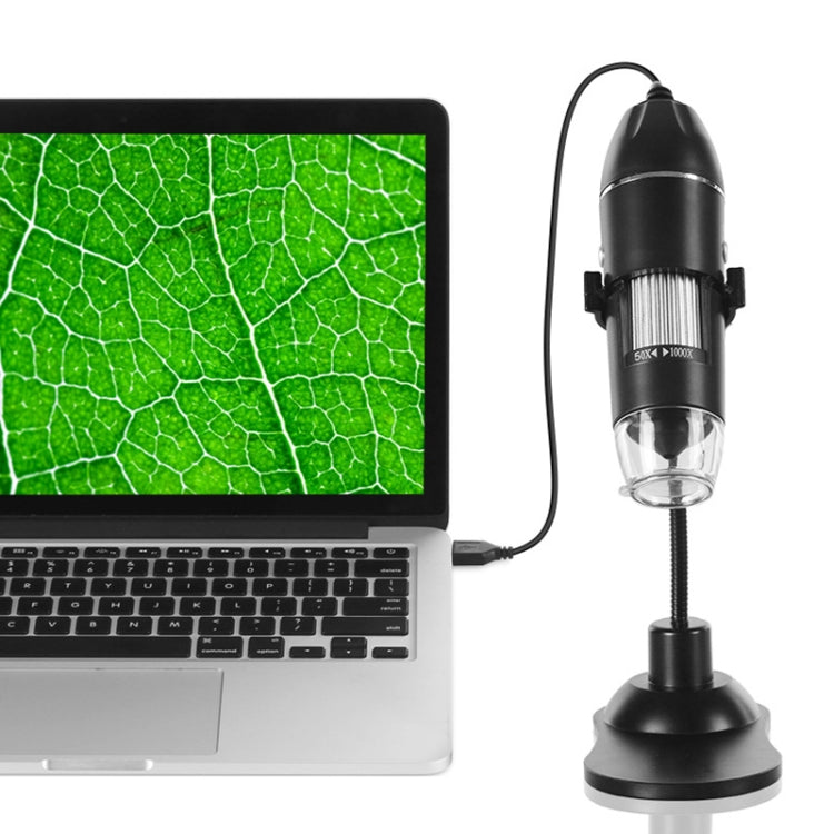 A8 50X-1000X USB Hose Stand Digital Microscope LED Light Handheld Portable Microscope, A8 50X-1000X