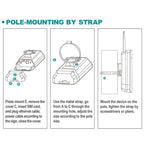 4G LTE Router CPE Outdoor Waterproof Mobile Router Triple Network, EU Plug, European Version, Asian Version