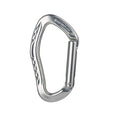 XINDA  22KN Rock Climbing  Straight Quickdraw Spring-loaded Gate Buckle Aluminum Carabiner, XD-8126 (Silver), XD-8126 (Blue), XD-8126 (Black), XD-8126 (Red), XD-8126 (Orange)