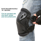 4pcs/set  Sports Knee and Elbow Pads Outdoor Sport Safety Gear Drop