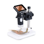DM1 3.5-inch Screen Smart Wireless 500X HD Digital Microscope Handheld Portable Children Microscope, with Stand, without Stand