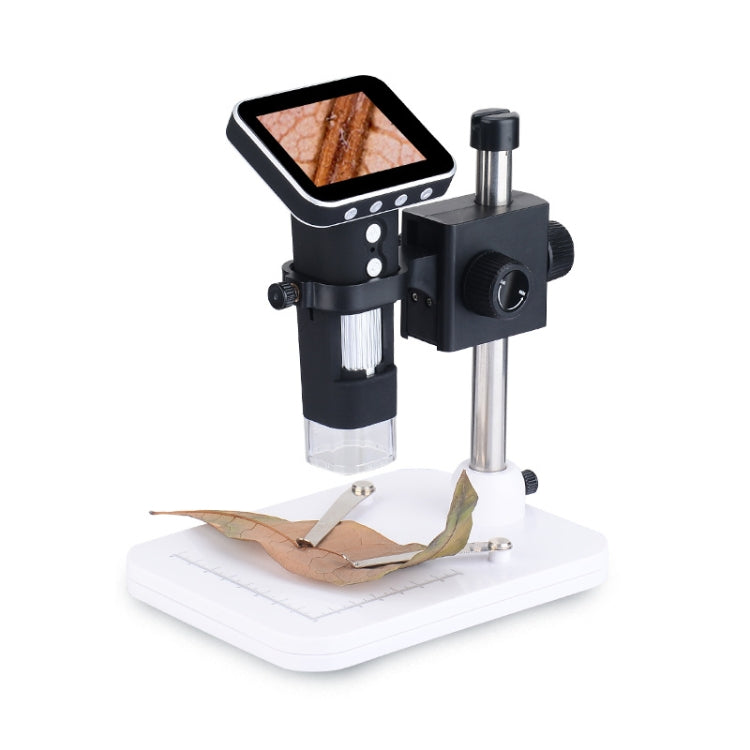 DM1 3.5-inch Screen Smart Wireless 500X HD Digital Microscope Handheld Portable Children Microscope, with Stand, without Stand