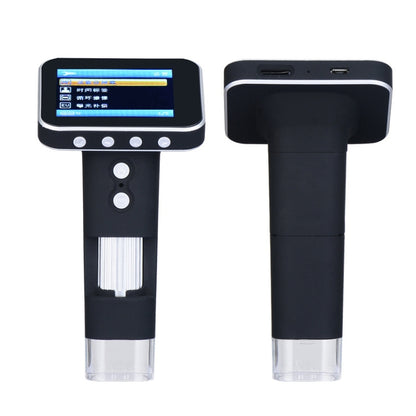 DM1 3.5-inch Screen Smart Wireless 500X HD Digital Microscope Handheld Portable Children Microscope, with Stand, without Stand