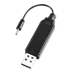 3.7V 2.0 Straight Header Lithium Battery Charging Cable With Reverse Polarity Protection