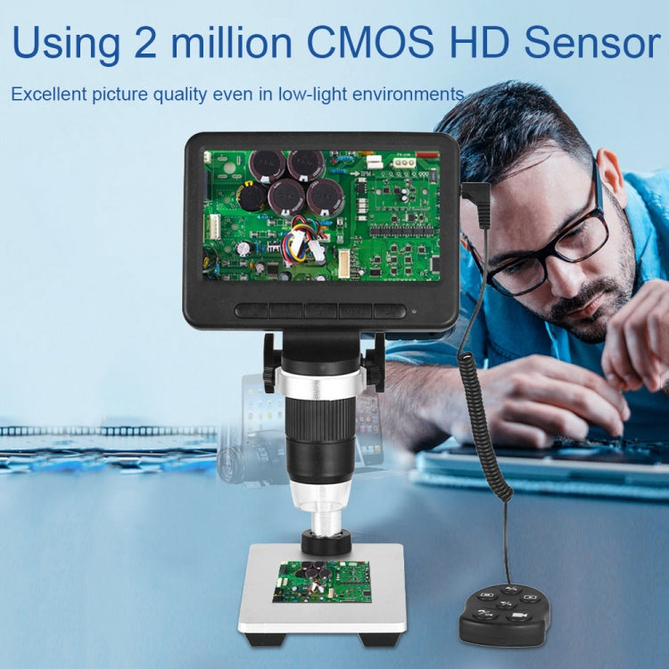 500X/1000X 5-Inch Screen WIFI HD 2 Million Pixel Maintenance Electron Microscope, MS2 with Z06, MS2 with Z11