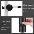 1200X 7-Inch HD Display Multifunctional Maintenance Inspection Digital Microscope, 1200X 7-Inch