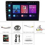 Dual-Spindle Universal Central Control Screen Car Navigator Reversing Video Player, A3012 9 Inch Android Navigation CarPlay 1+32G, A3018 9 Inch Android Navigation CarPlay 2+64G