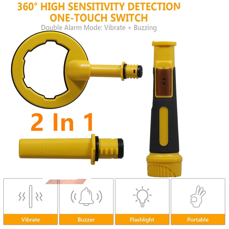 2 In 1 Underwater Metal Detector IP68 Waterproof 60m Submersible Detector, 2 In 1 Underwater Detector
