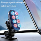 D6 360-degree Rotating Magnetic Suction Car Mobile Phone Holder, Rotating Holder