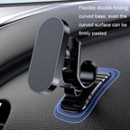 D6 360-degree Rotating Magnetic Suction Car Mobile Phone Holder, Rotating Holder