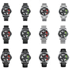 BINBOND D002 Car Hub Dial Multifunctional Waterproof and Wear-resistant Men's Watch