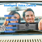 A3073 HD Wired 9.3 Inch 1 To 1 Smart Player With Wireless Carplay Two-way Video Split-screen Display, A3073 9.3 Inch