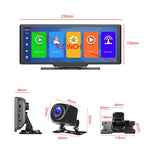 A3073 HD Wired 9.3 Inch 1 To 1 Smart Player With Wireless Carplay Two-way Video Split-screen Display, A3073 9.3 Inch