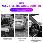 Car Steering Wheel Booster Ball Assist With Compass
