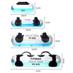 LS-SD2 Weighted Fitness Water Bag Physical Fitness Equipment, Specification:, 28x15cm 5kg, 58x15cm 10kg, 63x19 15kg, 73x19 20kg