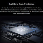 Waveshare RP2350 Dual-Core Development Board With 3.5-Inch 320x480 LCD, 65K Color Display, Standard Ver, With Case and OV5640 camera
