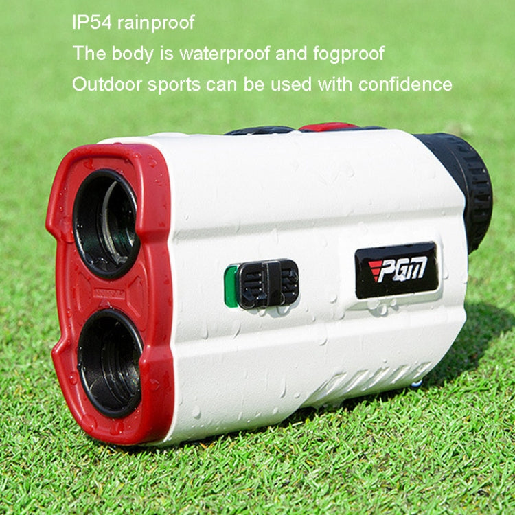 PGM JQ015 IP54 Waterproof Golf Laser Distance Meter Telescope, Measuring Distance: 400m, Measuring Distance: 600m(White)
