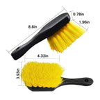 Multi-functional Wheel Washing Brush Carpet Cleaning Soft Brush, Color:, Gray, Yellow