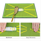 PGM DJD038 Golf Batting Pad Swing Practitioner Beads Training Trace Detection Cushion, Style:, With 5 Sponge Balls, Without Balls