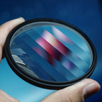 Photography Foreground Blur Linear Prism Camera Filter Accessories, 72mm, 77mm, 82mm