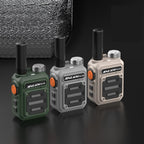 JINLIDE 3-5km 8W 6000mAh Hand-held Walkie Talkie Wireless Copy Frequency Ham Radio, G63 (Yellow), G63 (Gray), G63 (Green)