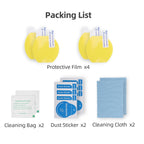 Hifylux PS-FF29 For PlayStation VR2 Lens Protective Film Set HD Scratch-Proof TPU Soft Film, For PlayStation VR2