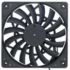 FANNE RIce Soul F12012 Desktop Chassis Ultra-thin 4pin Cooling Fan Intelligent PWM Speed Regulation, F12012