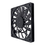 FANNE RIce Soul F12012 Desktop Chassis Ultra-thin 4pin Cooling Fan Intelligent PWM Speed Regulation, F12012