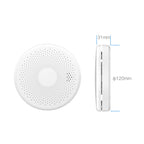 RH-WS11-W WiFi 2 In 1 Smoke Alarm Carbon Monoxide Composite Smoke Sensor, RH-WS11-W