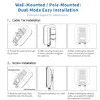 COMFAST CF-WA973 WiFi 7 Outdoor Access Point Dual-Band 3600Mbps High Power Wireless AP, 2.5G WAN Port, IP67 Waterproof, EU Plug, US Plug, UK Plug, AU Plug