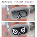 Hifylux PC-ZF23 For PICO 4 Owl Lens Protector Dust Scratch VR Glasses Silicone Case, PC-ZF23 White, PC-ZF23 Orange, PC-ZF23 Yellow