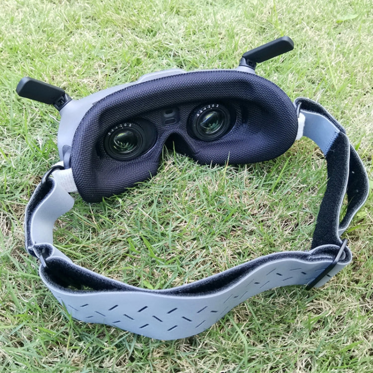 For DJI Goggles 2 Foam Padding Sponge Eye Pad Mask, Black, Gray, With Lens Cover Black, With Lens Cover Gray