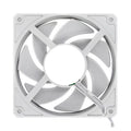 MF12025 4pin High Air Volume High Wind Pressure FDB Magnetic Suspension Chassis Fan 2200rpm (Black), 2200rpm (White), 2200rpm (Black), 3000rpm (White), 3000rpm (Black)