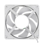 MF12025 4pin High Air Volume High Wind Pressure FDB Magnetic Suspension Chassis Fan 2200rpm (Black), 2200rpm (White), 2200rpm (Black), 3000rpm (White), 3000rpm (Black)