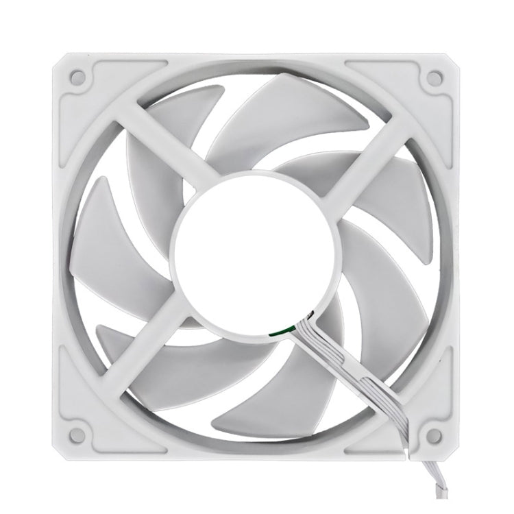 MF12025 4pin High Air Volume High Wind Pressure FDB Magnetic Suspension Chassis Fan 2200rpm (Black), 2200rpm (White), 2200rpm (Black), 3000rpm (White), 3000rpm (Black)