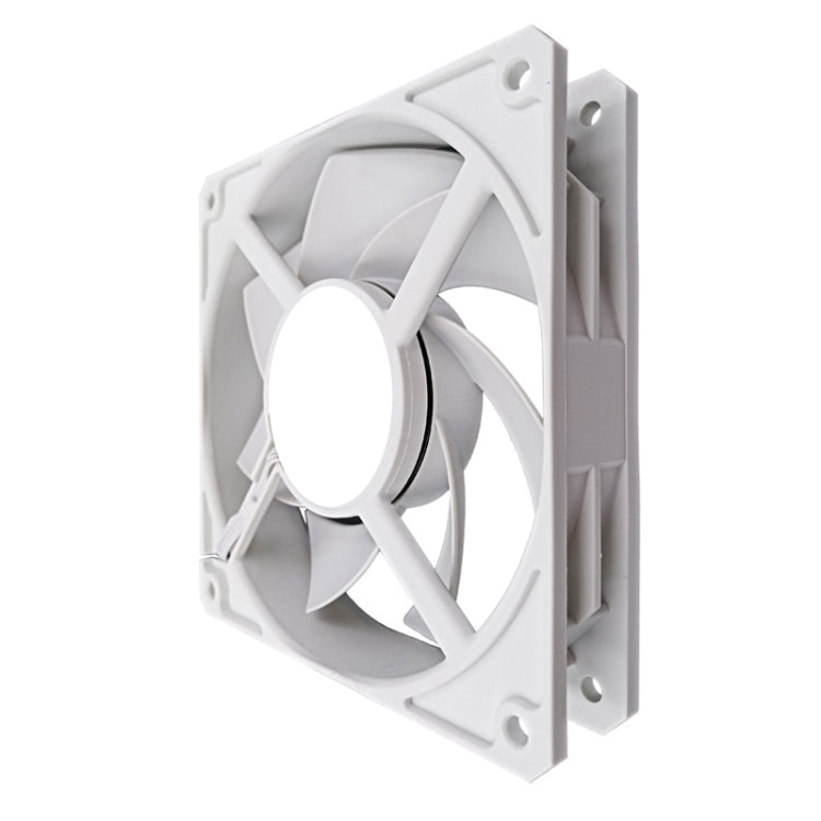 MF12025 4pin High Air Volume High Wind Pressure FDB Magnetic Suspension Chassis Fan 2200rpm (Black), 2200rpm (White), 2200rpm (Black), 3000rpm (White), 3000rpm (Black)