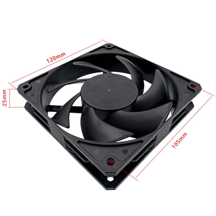 MF12025 4pin High Air Volume High Wind Pressure FDB Magnetic Suspension Chassis Fan 2200rpm (Black), 2200rpm (White), 2200rpm (Black), 3000rpm (White), 3000rpm (Black)