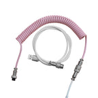 Ajazz AL60 USB To Type-C/USB-C Keyboard Extension Line Single Hole Connector, Cable Length: 2.3m