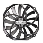 FANNER Ice Soul F14015 4PIN PWM Ultra-thin Chassis Fan Desktop Computer Radiator, F14015